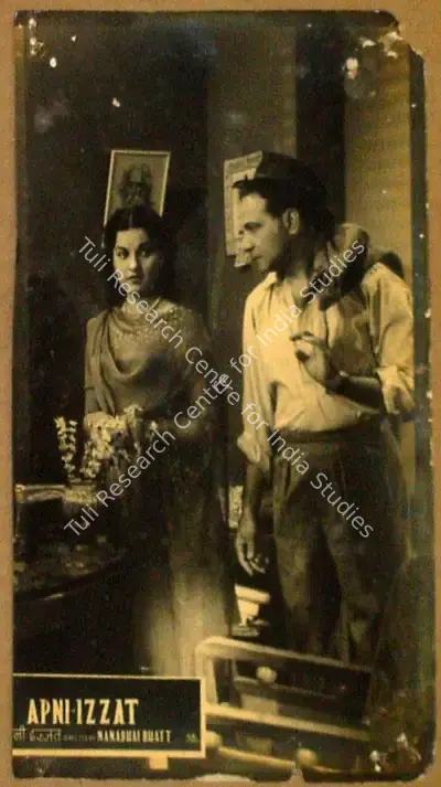 Nanabhai Bhatt (Director), Apni Izzat, 1952, Lobby Card