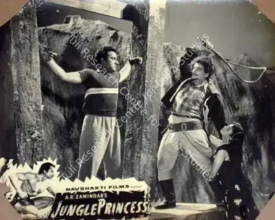 A.R. Zamindar (Director), Jungle Princess, 1958, Lobby Card