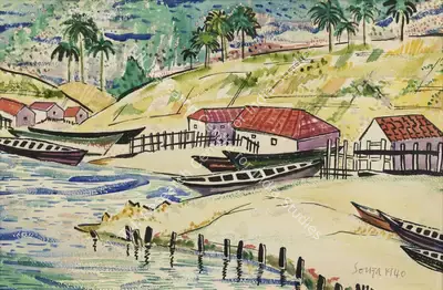 F.N.&nbsp;Souza (Artist), Untitled, 1940, Painting