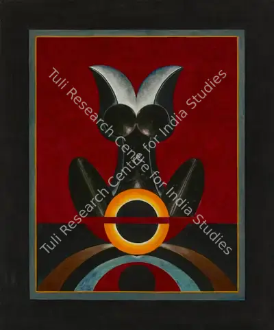 Santosh, G.R. (Artist). Untitled, 1978 | Painting, Ch.NeY/17.09.25, 2025 · Christie's