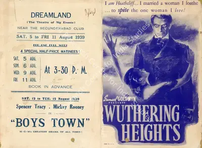 William Wyler (Director), Wuthering Heights, 1939, Handbill