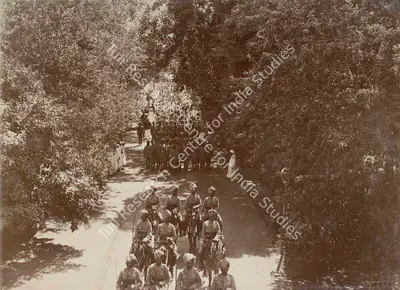 Studio Bourne & Shepherd (Photographic Studio), The Troops, 1909, Antiquarian Photograph