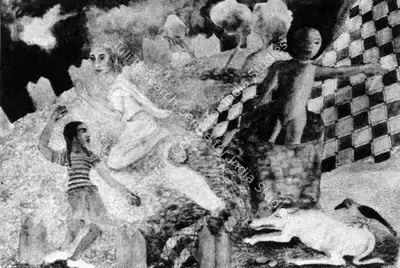 Lalitha Lajmi (Artist), Dream Series, 1991, Painting