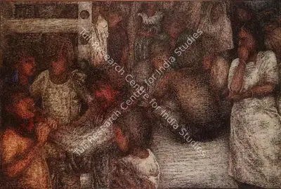 Navjot (Artist), Untitled, 1987, Painting