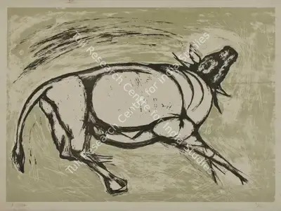 Tyeb Mehta (Artist), Kultura, 1958, Graphic Art