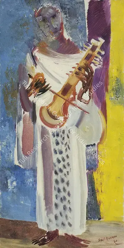 Sakti Burman (Artist), Untitled, 1961, Painting