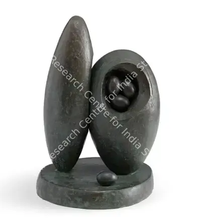 Prodosh Dasgupta (Artist), Nest, 1975, Sculpture