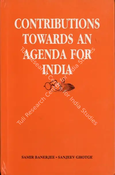 Samir Banerjee (Editor), Contributions Towards an Agenda for India, 2001, Edited Book