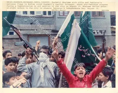 Meraj (Photographer), Del02: Kashmir: Srinagar, India: 14Aug92, 1992, Contemporary Photograph