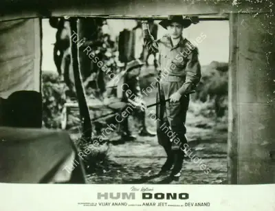 V. Ratra (Cinematographer), Hum Dono, 1961, Lobby Card