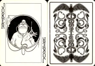 Le Jeu des Medecins, 1983, Playing Cards