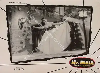 Roque M. Layton (Cinematographer), Mr India, 1961, Lobby Card