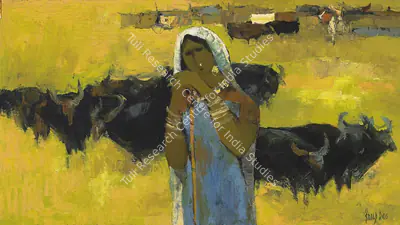 Arup Das (Artist), Untitled, Painting