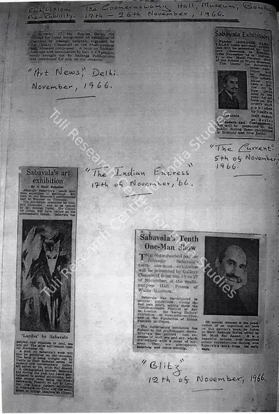 Untitled, 1966, Newspaper Clipping