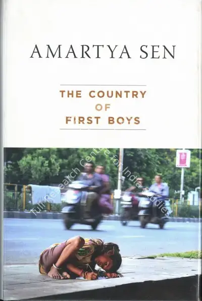 Amartya Sen (Author), The Country of First Boys and Other Essays, 2015, Authored Book