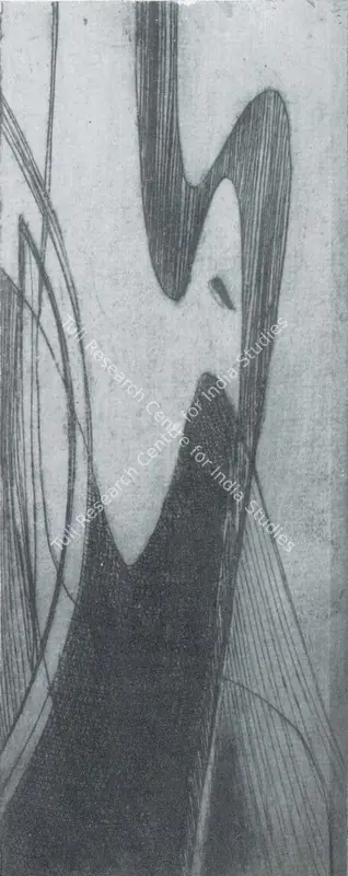 Amina Kar (Artist), Bud Alighting, Painting