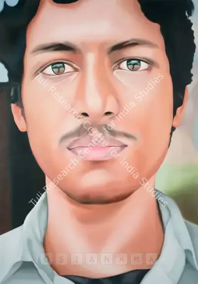 Riyas Komu (Artist), Systematic Citezin - Xiii, 2006, Painting