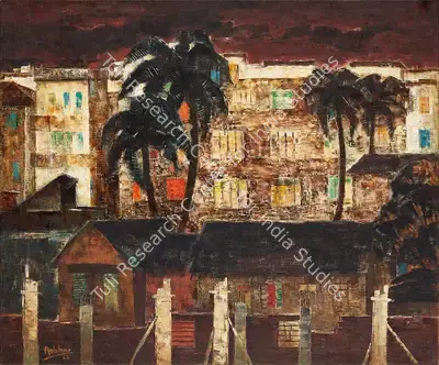 K.K. Hebbar (Artist), Untitled, 1962, Painting
