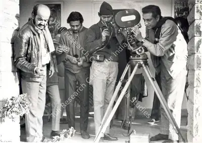 Nemai Ghosh (Still Photographer), Sonar Kella, 1974, Working Still