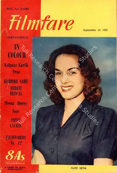 J.C. Jain (Editor), Filmfare, 1953, Magazine