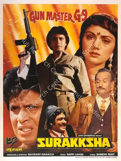 Raveekant Nagaich (Producer), Surakksha, 1979, Full Sheet Poster