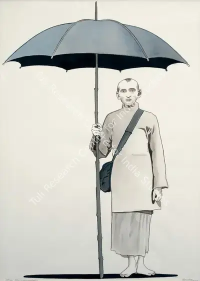 Surendran Nair (Artist), Darwaza Kholo (Cuckoonebulopolis), 2004, Painting