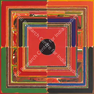 S.H. Raza (Artist), Untitled, 1982, Painting