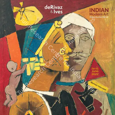 deRivaz & Ives (Auction House), Indian Modern Art, 2022, Auction Catalogue