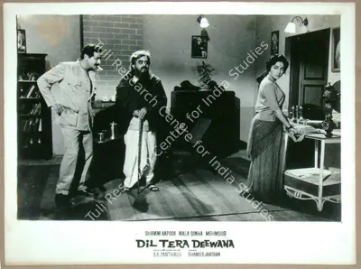 B.R. Panthulu (Producer), Dil Tera Deewana, 1962, Lobby Card