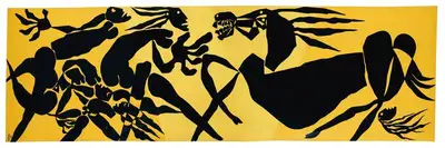 Karmakar, Prokash (Artist). Untitled (Women and Horse), 1990 | Painting, Ch.NeY/23.09.20, 2020 · Christie's