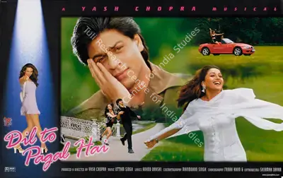 Yash Chopra (Producer), Dil To Pagal Hai, 1997, Lobby Card