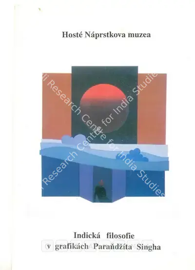 Paramjit Singh (Artist), Indicka filosofie v grafikach parandzita singha, 1992, Solo Exhibition Invitation