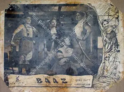 V.K. Murthy (Cinematographer), Baaz, 1953, Lobby Card