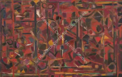 Achutan Kudallur (Artist), Untitled, 1985, Painting