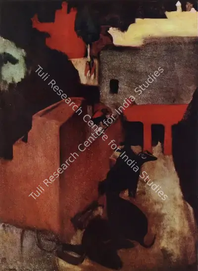 Amrita Sher-Gil (Artist), Last Painting (Unfinished), 1941, Painting