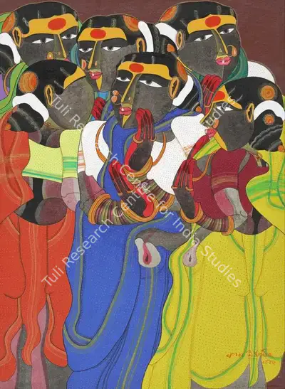 Thota Vaikuntam (Artist), Untitled, 1994, Painting