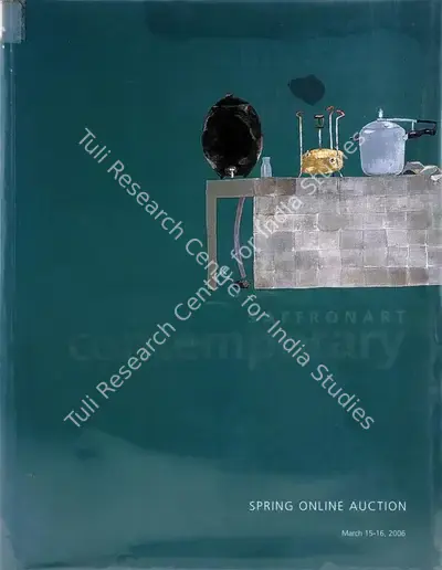 Saffronart (Auction House), Contemporary, 2006, Auction Catalogue