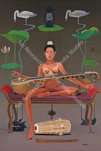 Surendran Nair (Artist), Obviously: The Doctrine Of The Forest, Cuckoonebulopolis, 2010, Painting