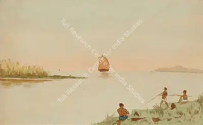 Gaganendranath Tagore (Artist), Untitled, 1929, Painting