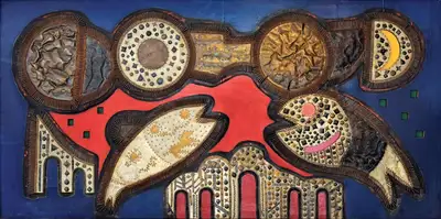 Piraji Sagara (Artist), Untitled, 1962, Painting