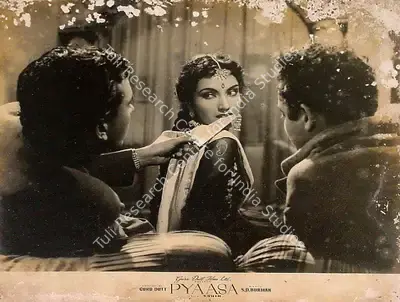 V.K. Murthy (Cinematographer), Pyaasa, 1957, Lobby Card