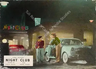 Naresh Saigal (Director), Night Club, 1958, Lobby Card