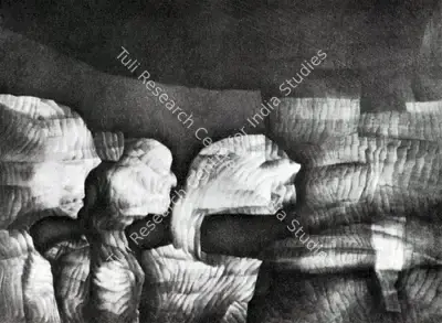 K. Khosa (Artist), Apparitions, Painting