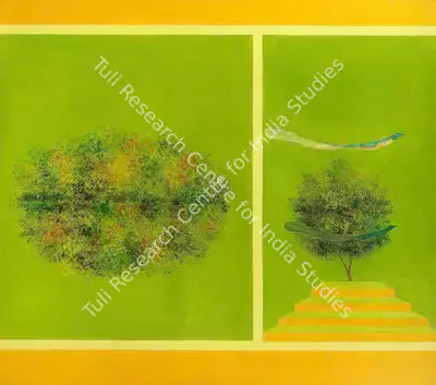 J. Swaminathan (Artist), Untitled (Space and Time series), 1980, Painting