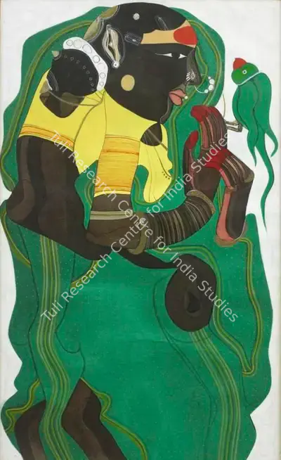 Thota Vaikuntam (Artist), Untitled, 1994, Painting