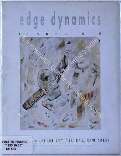 G.R. Iranna (Artist), Edge Dynamics, 1995, Solo Exhibition Catalogue