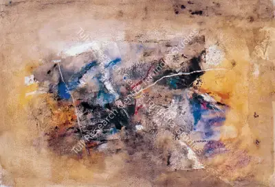 Laxman Shreshtha (Artist), Untitled, 1992, Painting