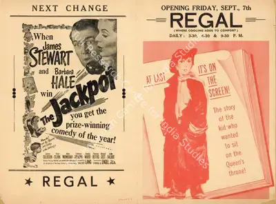 Jean Negulesco (Director), The Mudlark, 1950, Handbill