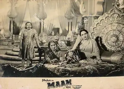 Keki Mistry (Cinematographer), Maan, 1954, Lobby Card