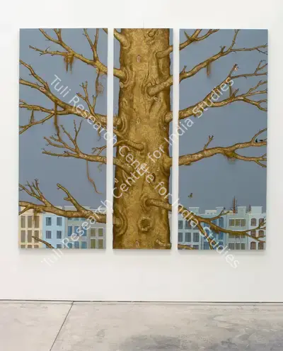 Jagannath Panda (Artist), An Ancestor II, 2007, Painting